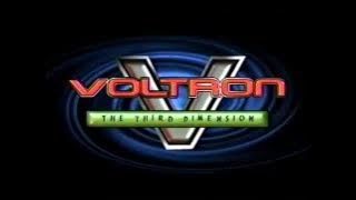 Voltron and Voltron the Third Dimension Previews (2000 VHS)