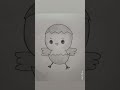 cute baby 🥰 chick drawing