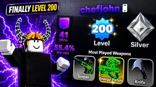 I FINALLY REACHED LEVEL 200!!