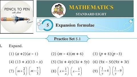 Expansion Formulae ( Math