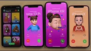 iPhone 12 iPhone 11 iPhone 16pro iPhone 13Pm Incoming call facetime Outgoing call