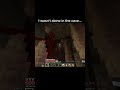 I was genuinly so scared😭 Subscribe! #minecraft #minecraftshorts #viral