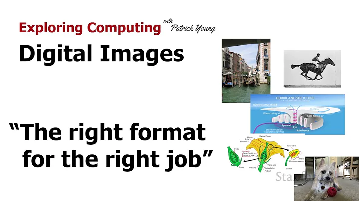 Stanford CS105: Intro to Computers | 2021 | Lecture 2.4 Digital Images: The Right Format for the Job - DayDayNews