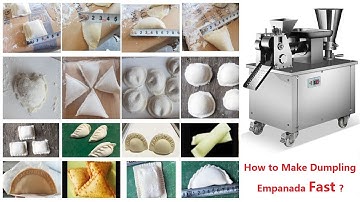 4800 Pcs/h Commercial Empanada Maker--LOFTY MACHINERY  #dumpling #samosa  #food