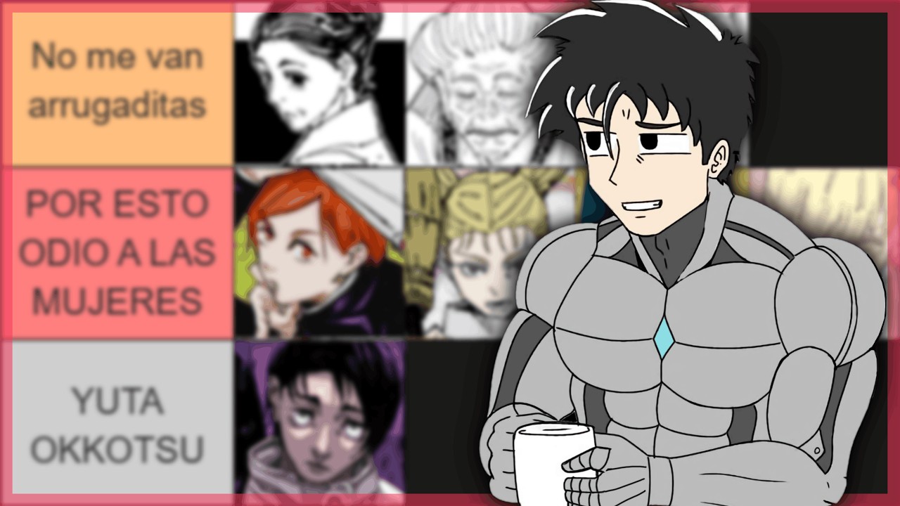 Iron hace una Tier List de FÉMINAS de Jujutsu Kaisen (PELIGRO DE BASADEZ)
