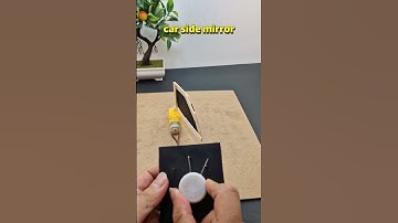 Electric side mirror | #dcmotor #dcman #teach #experiment #car