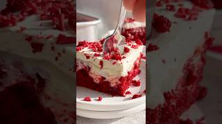 Red Velvet Poke Cake baking bakeittillyoumakeit