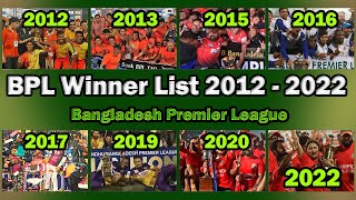 🏆BPL All TIme Winners List 2012 - 2022 🏆 Bangladesh Premier League - BPL Champion🏆Runners-up List screenshot 5