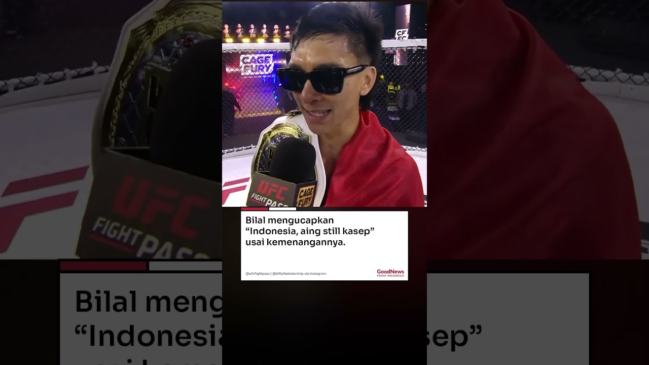 Bilal Alakai Hasan Pertahankan Gelar! Petarung MMA berdarah Indonesia Berjaya di CFFC 139