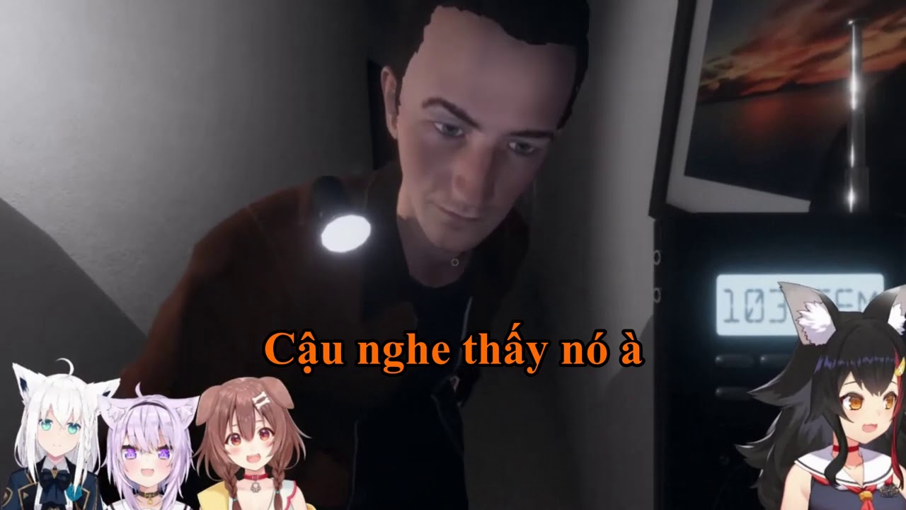 【Hololive Vietsub】Hội Gamers đi săn ma