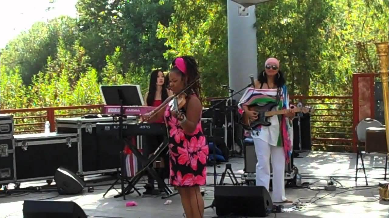 Karen Briggs and Jazz In Pink Perform Gangsters Paradise Live At Jazz At The Park Karen Briggs and Jazz In Pink Perform Gangsters Paradise Live At Jazz At The Park