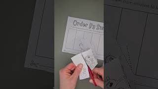 Order the seahorses by size 🌊. Access all my worksheets at formomswithminis.com