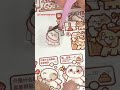 ASMR |Decorating my journal|no talking |手帳拼貼 声控手帐教学 沉浸式做手帐 #手帐排版 #shorts