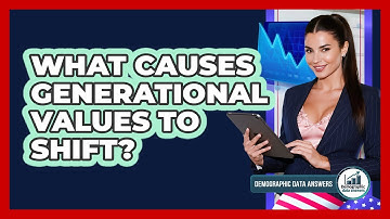 What Causes Generational Values To Shift? - Demographic Data Answers