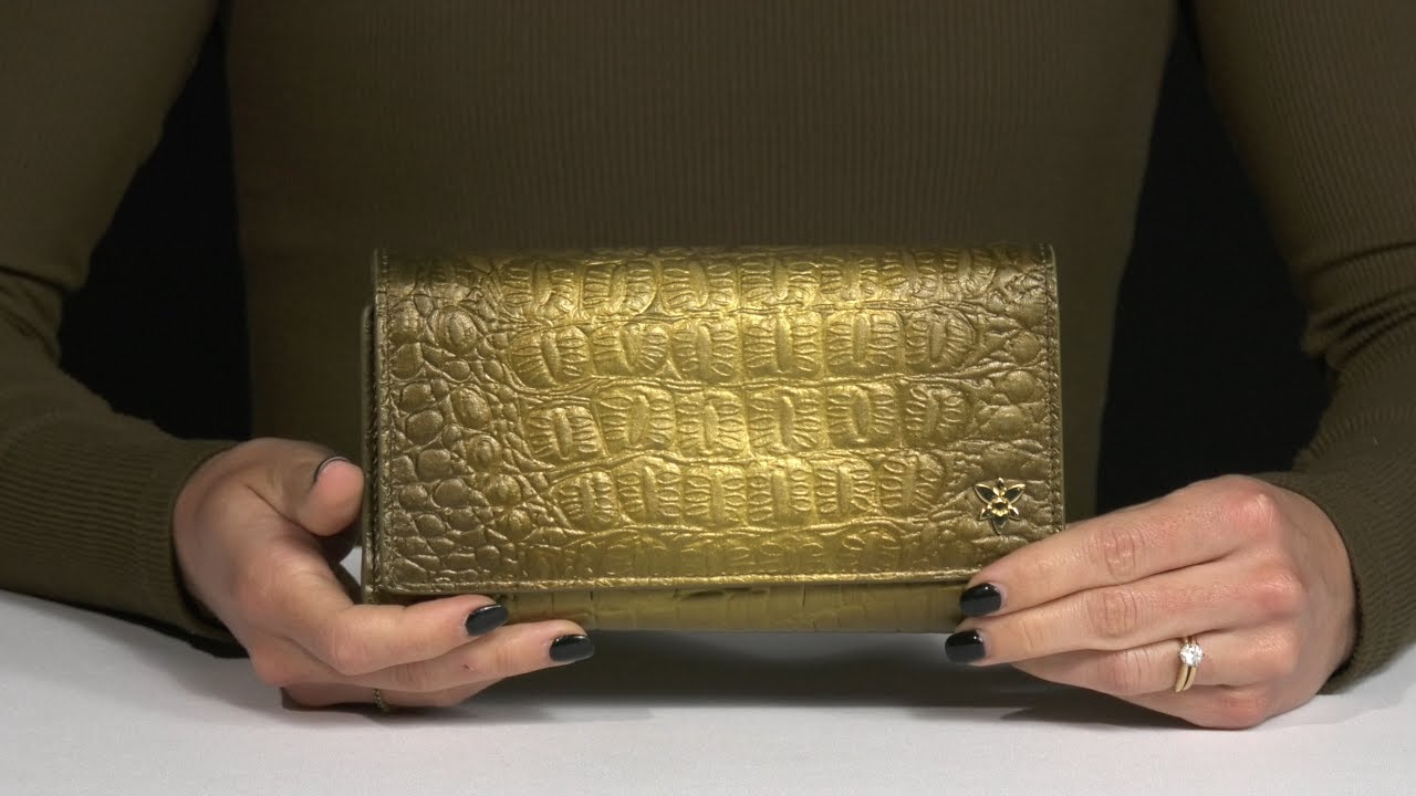 Anuschka 1150 Triple Fold Rfid Clutch Wallet SKU: 9940091