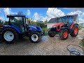 Passage de herse trille grgoire agri et kubota mgx 105