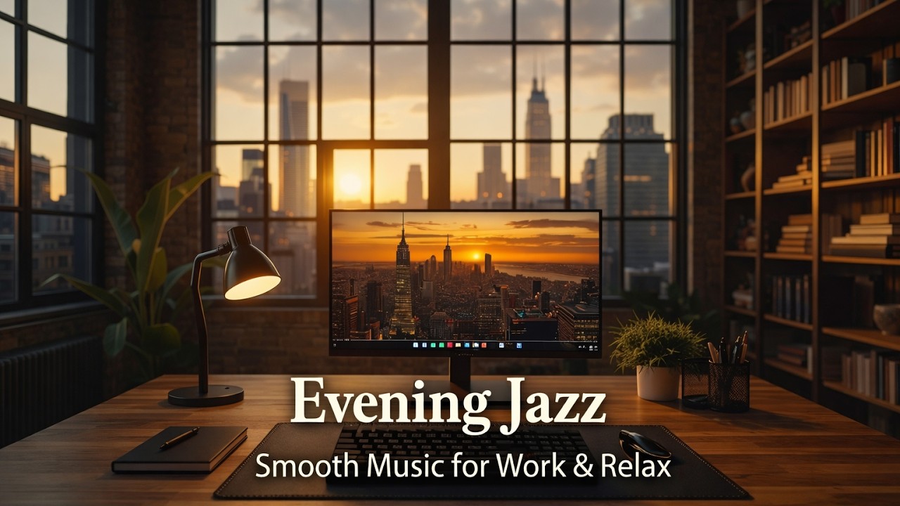 Evening Jazz – Smooth Music for Work & Relax