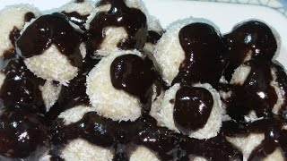 طريقةجوز وشوكولاه سر طعم بمكونات بسيطة ?Coconut chocolate  코코넛 초콜릿