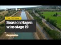 Tour de France: Boasson Hagen wins stage 19 as Froome edges closer to title