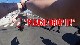 "Drop The Knife!" - Wild Police Standoffs Caught on Bodycam