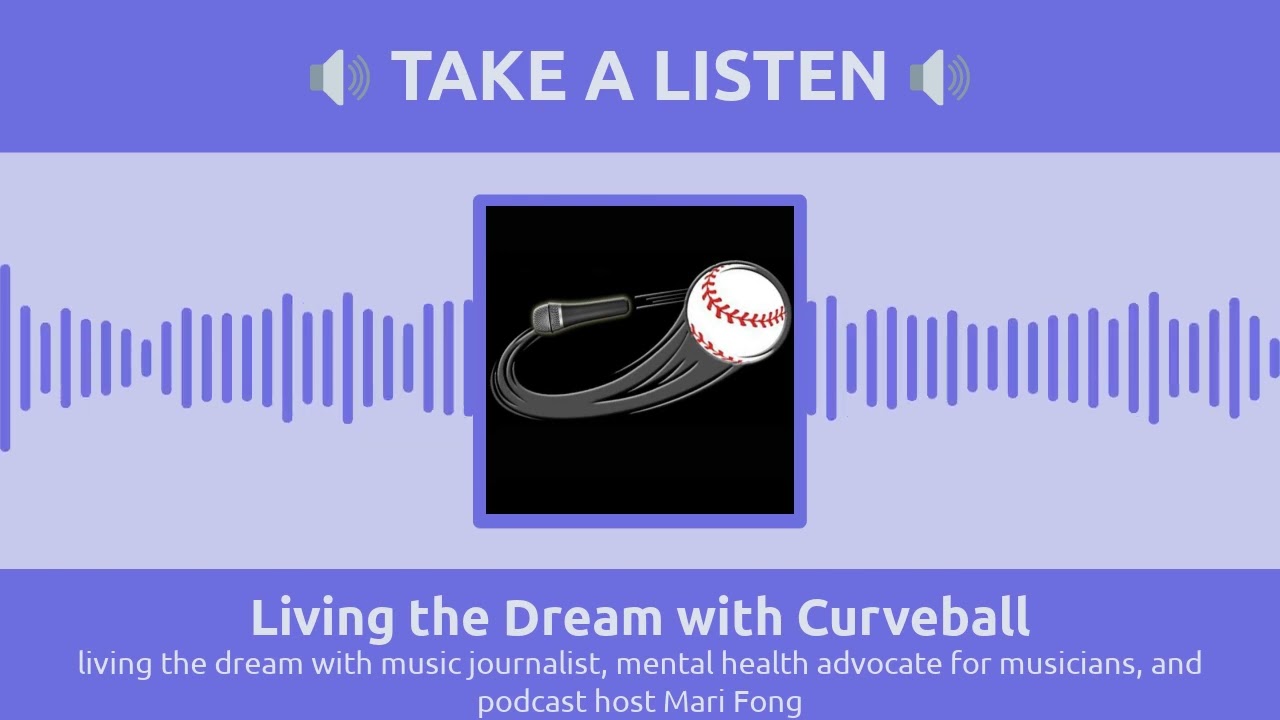 living the dream with music journalist, mental health advocate for musicians, and podcast host...