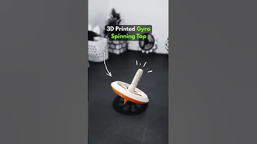 3D Printed Gyro Spinning Top #3dprinting