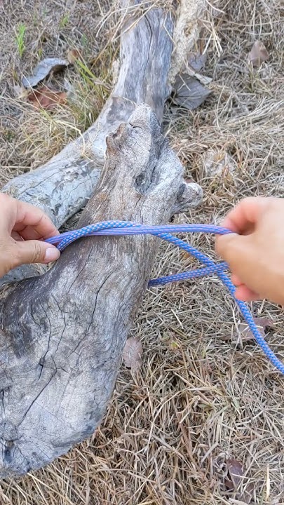 Idea for you of tying Constrictor Hitch Knot/ rope knot#295 - YouTube