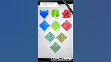 Emoji Color Mixing on Request 😍 #procreate #colormixingmagic #colourmixing #emojimix #fyp