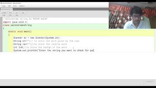 Palindrome string program in java | ICSE X | class 10 | Semester 2 | computer applications String Palindrome Program In Java Concept Program Icse 10th Computer Applications