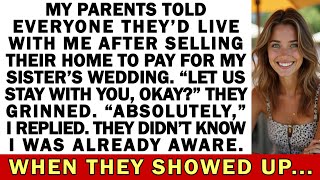 My Parents Sold Their Home for My Sister’s Big Wedding—Then Moved In With Me. So I Took Action...