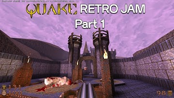 Quake Retro Jam | Part 1: Crawly Wizard imprisoned by death knights