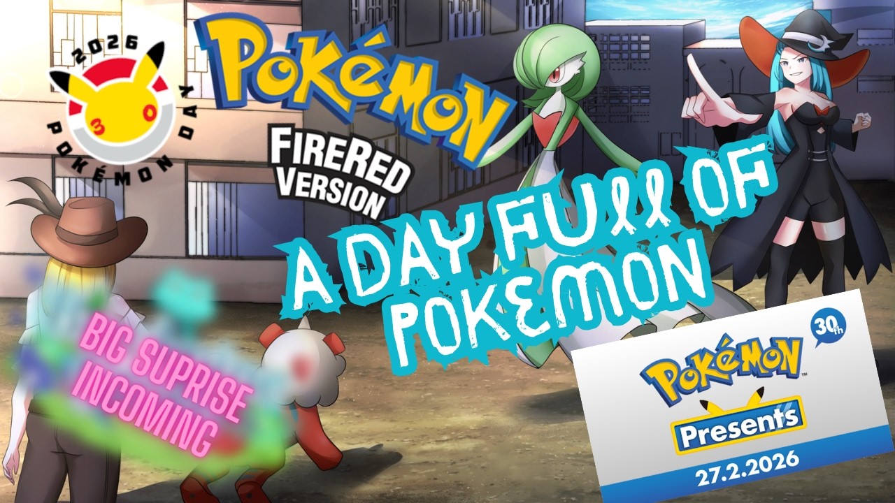 30 Years of Pokémon 🎉🔥 | FireRed, Pokémon Direct Live Reaction & A Special Surprise!