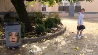 Throw away your trash PSA