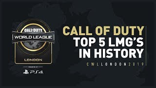 Top 5 Call of Duty LMG's In History!