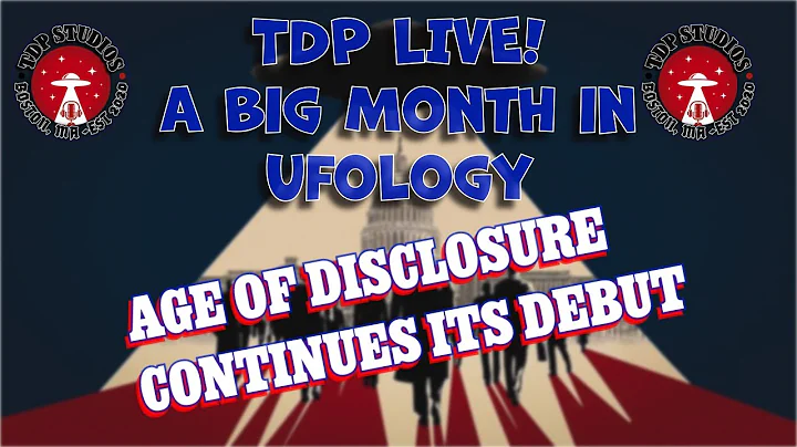 The Dark Corners Of UFOlogy- David Grusch & Walter Kirn| TDP LIVE!