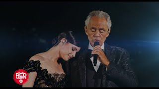Sofia Carson says it was a dream to join Andrea Bocelli in the Tuscan hills for new concert film Wealth