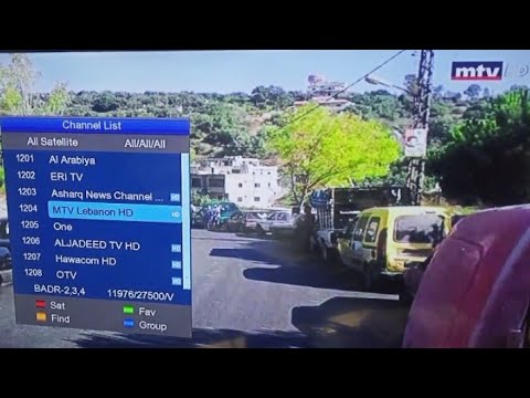 Mtv Lebanon HD Lebanon Tv One ALjadeed Tv Aghani Channel Frequency Number Arabsat BADR