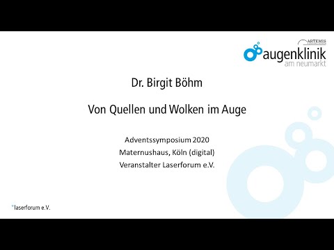 Dr. B. Böhm - Von Quellen und Wolken im Auge
