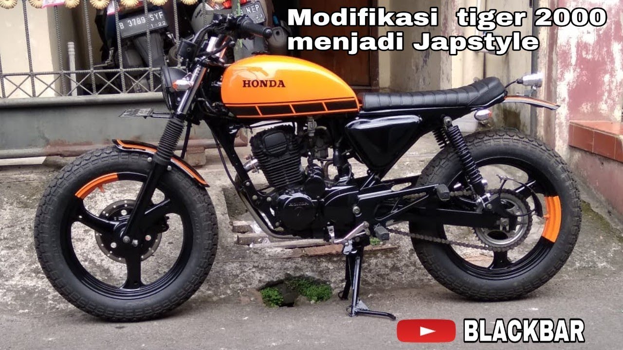 Modif Honda Tiger 2000 Jadi Japstyle YouTube