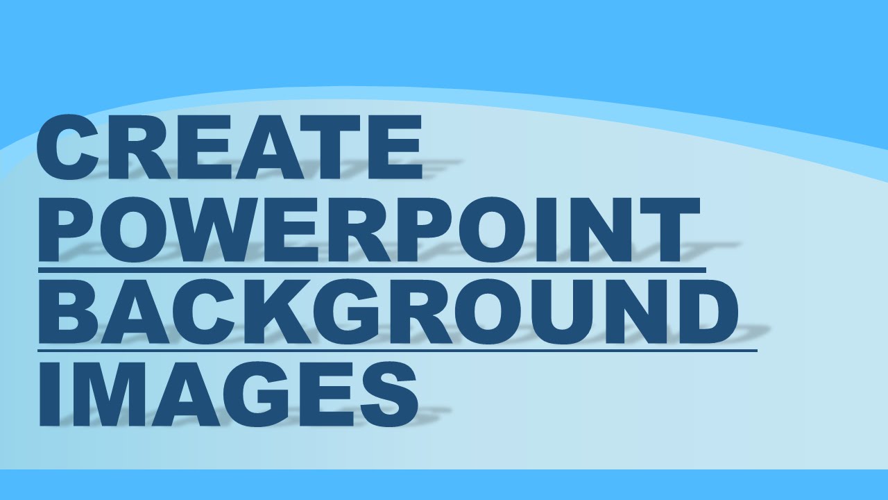 how to make custom presentation background