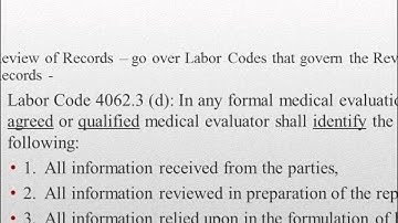 Secret #2 - Review of Records www.ezqmeceu.com QME Continuing Education