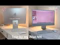 🌸 What’s on my NEW iMac 🖥️ 2024 * favorite apps, widgets, wallpaper, and your for my desktop area ✨