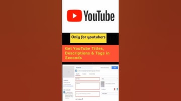 How to Get Titles, Descriptions, and Tags for Your Content Instantly