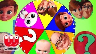 Spin The Wheel Game Play With Boss Baby And Friends Pj Masks Romeo And Pawpatrol Surprise Toy