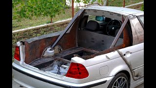 Homemade BMW e46 PickUp TRUCK !? Part 3 (Make BOX...)