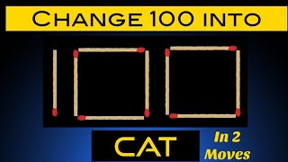 Turn 100 into Cat in 2 Move | Logic Puzzles | Custom Puzzle screenshot 4