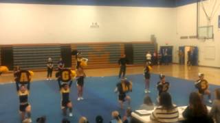 AVHS Varsity Cheer - Kasson 10-21-12