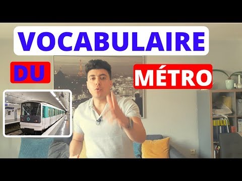 VOCABULAIRE DU METRO EN FRANÇAIS Learn French With A French 