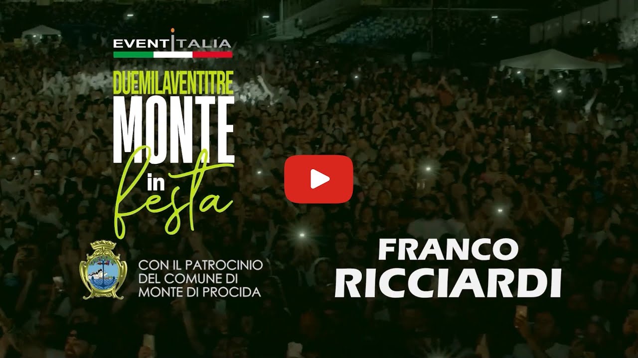 Franco Ricciardi a Monte di Procida -14 AGOSTO 2023
