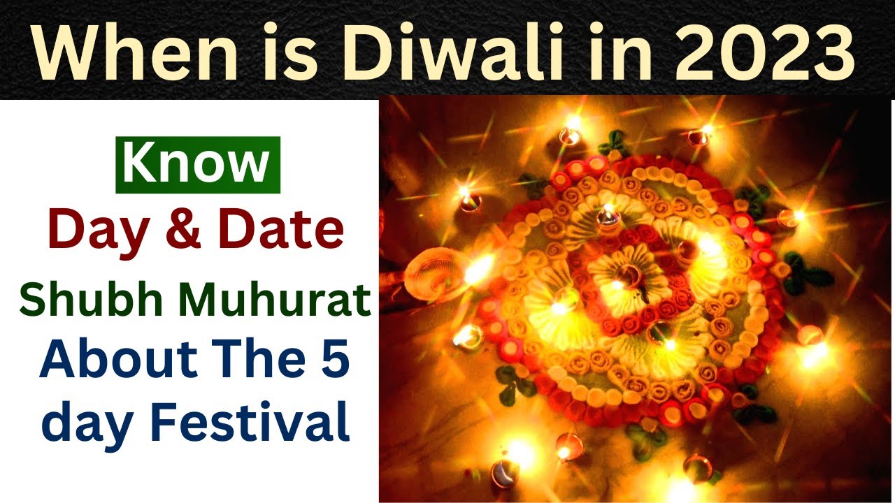 Diwali 2023 When is DIWALI in 2023 Diwali 2023 Date Time Diwali